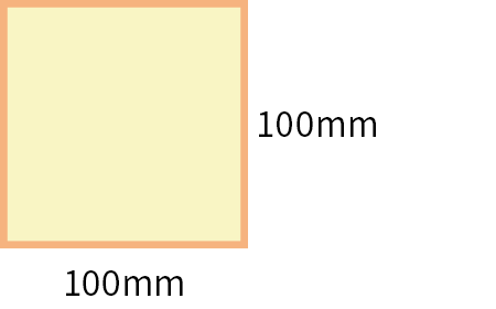 オーダーシール【100mm×100mm】