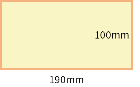 オーダーシール【100mm×190mm】